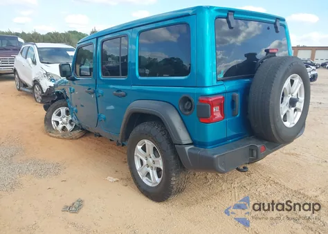 2020 Jeep Wrangler Unlimited Sport S 4X4 из США, поврежденный, VIN 1C4HJXDG4LW331133